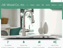 Tablet Screenshot of jwwoodco.com
